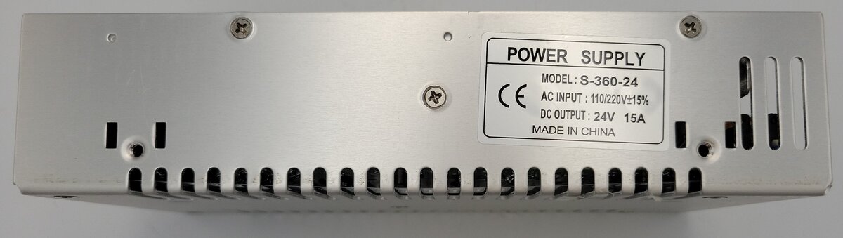 Acme S-360-24 O Gauge 24Volt / 15Amp / 360Watt Regulated Switching Power Supply