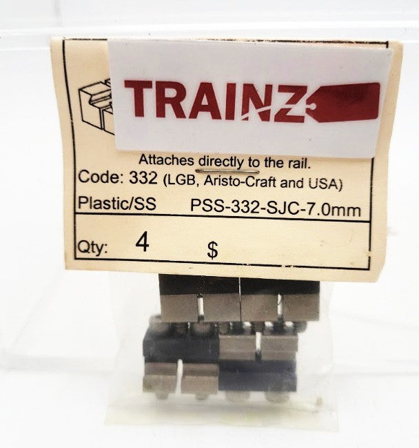 Split Jaw PSS-332-SJC-7.0mm Rail Clamp (Pack of 4)