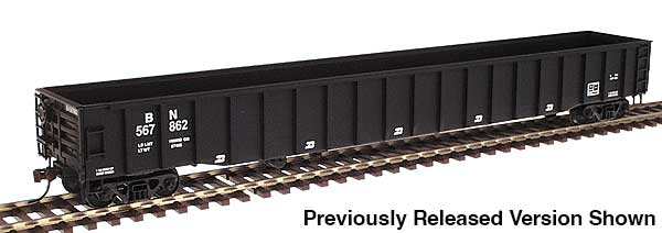 Walthers 920-105414 HO Burlington Northern 65' Thrall Mill Gondola RTR #568154