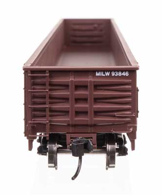Walthers 920-105418 HO Milwaukee Road 65' Thrall Mill Gondola RTR #93846