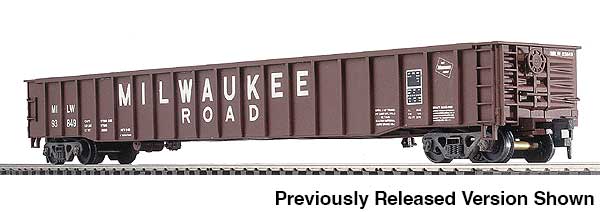 Walthers 920-105418 HO Milwaukee Road 65' Thrall Mill Gondola RTR #93846