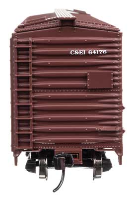 Walthers 910-2746 HO C&EI 40' AAR Modified 1937 Boxcar Ready to Run #64176