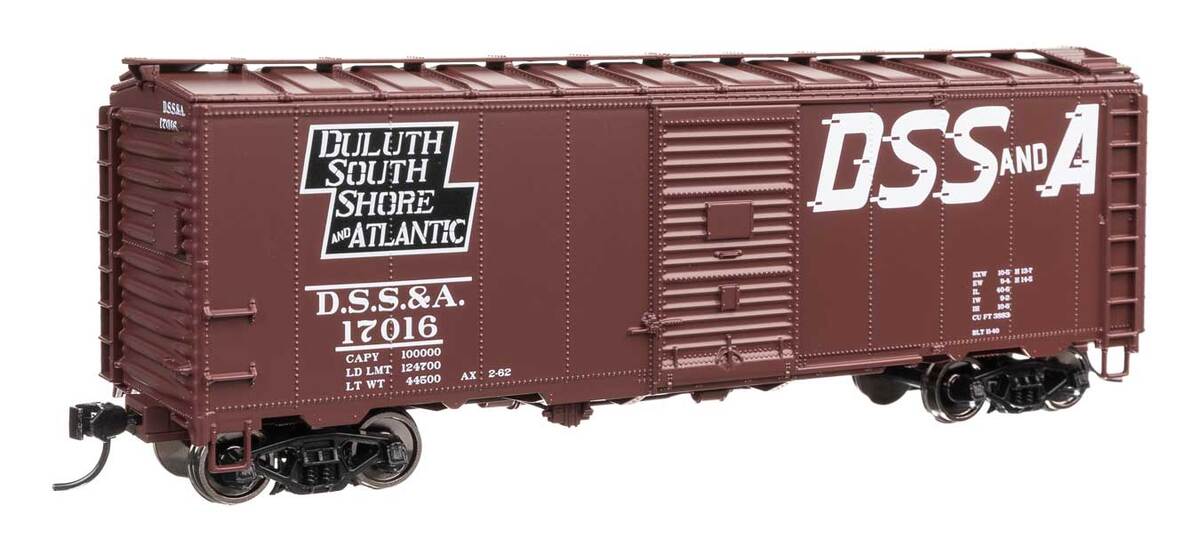 Walthers 910-2749 HO DSS&A 40' AAR Modified 1937 Boxcar Ready to Run #17016