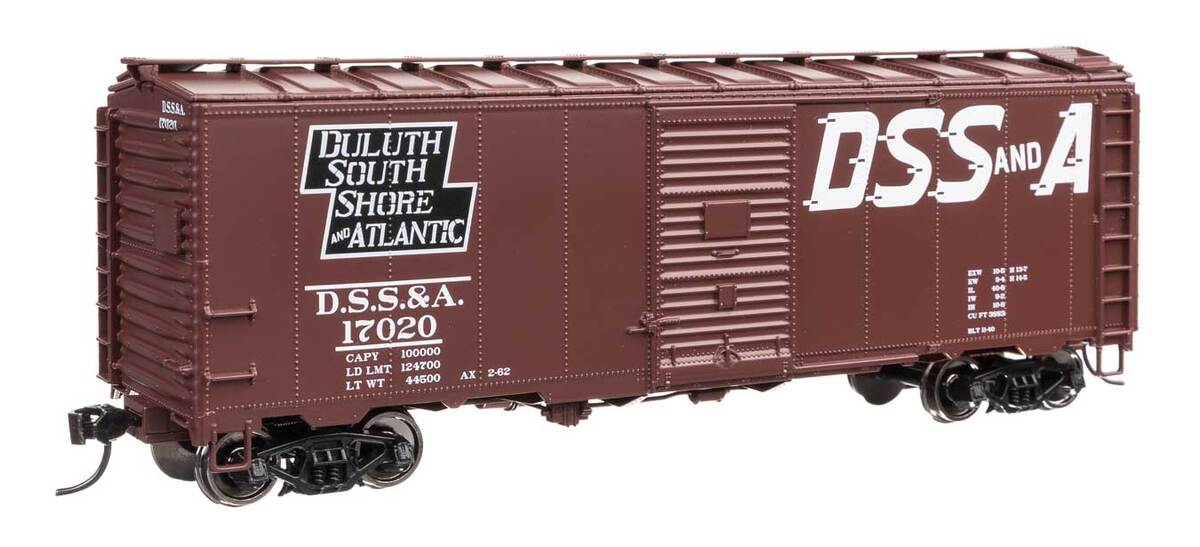 Walthers 910-2750 HO DSS&A 40' AAR Modified 1937 Boxcar Ready to Run #17020