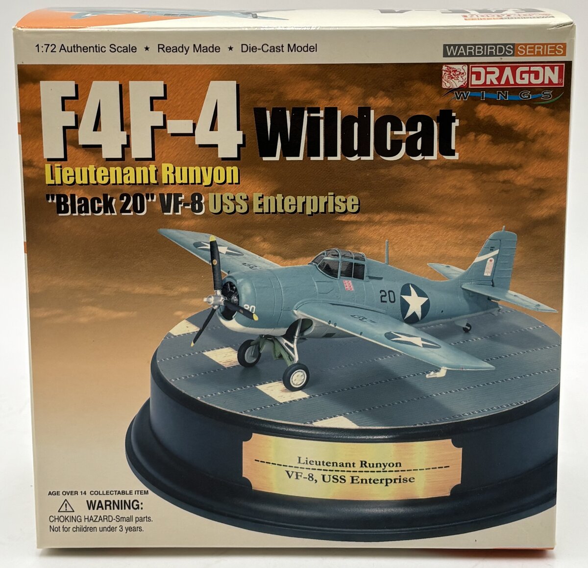 Dragon 50248 1:72 F4F-4 Wildcat Lieutenant 