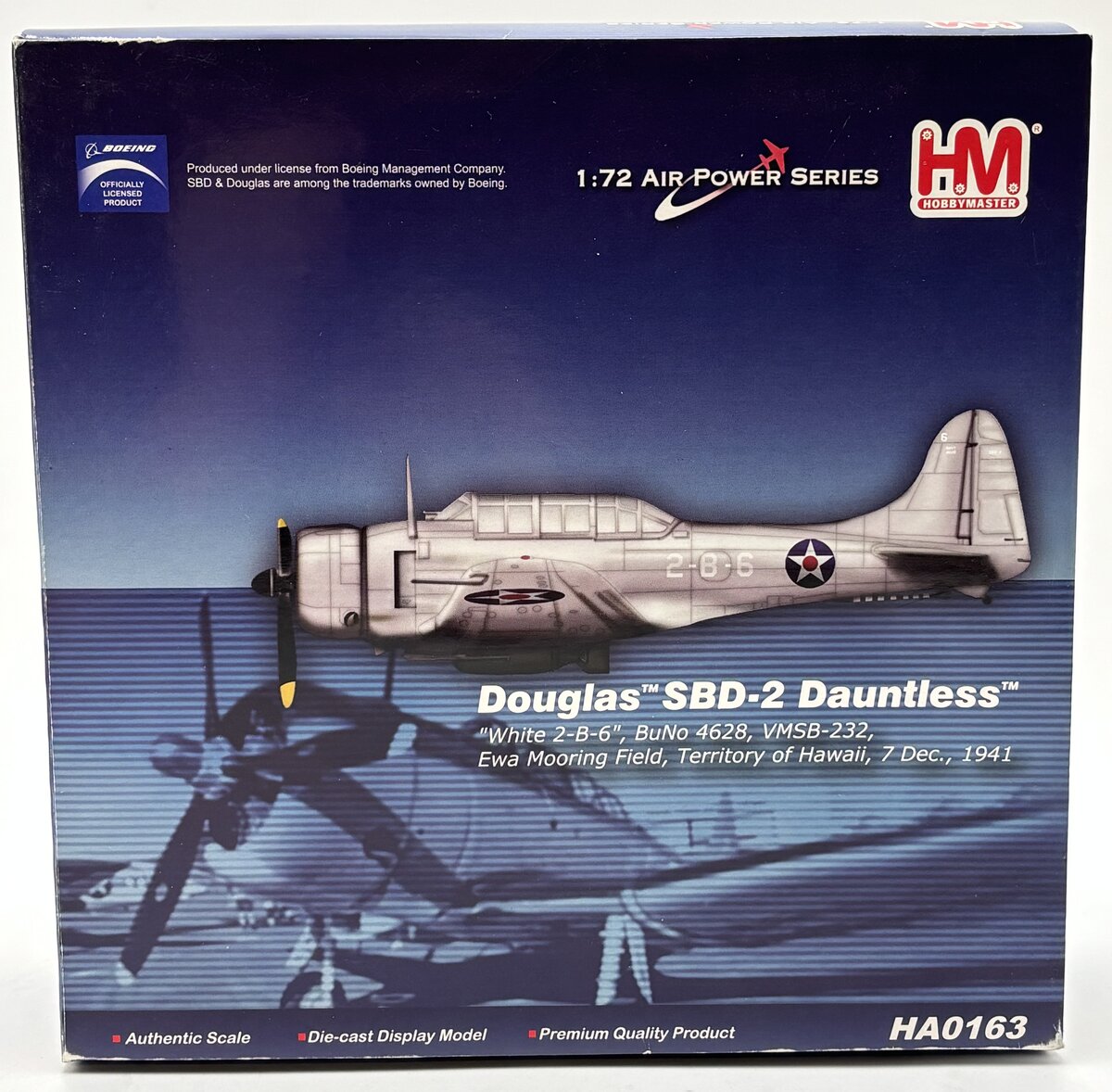 Hobby Master HA0163 1:72 Douglas SBD-2 Dauntless 1941