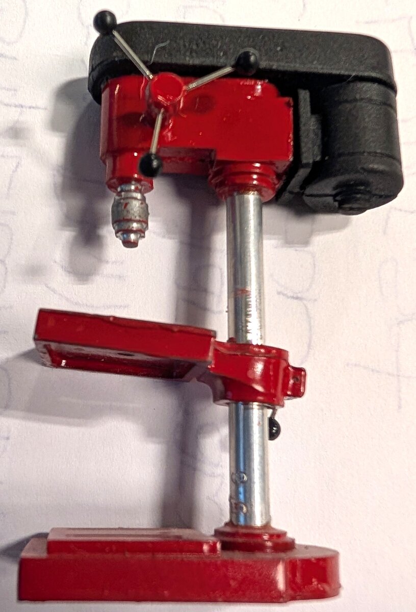 Sword Models 1:50 Scale Diecast Mini Benchtop Drill Press Replica