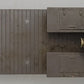 Lionel 2419-2 Diecast Gray Wrecker Caboose Frame w/ Operating Coupler Trucks