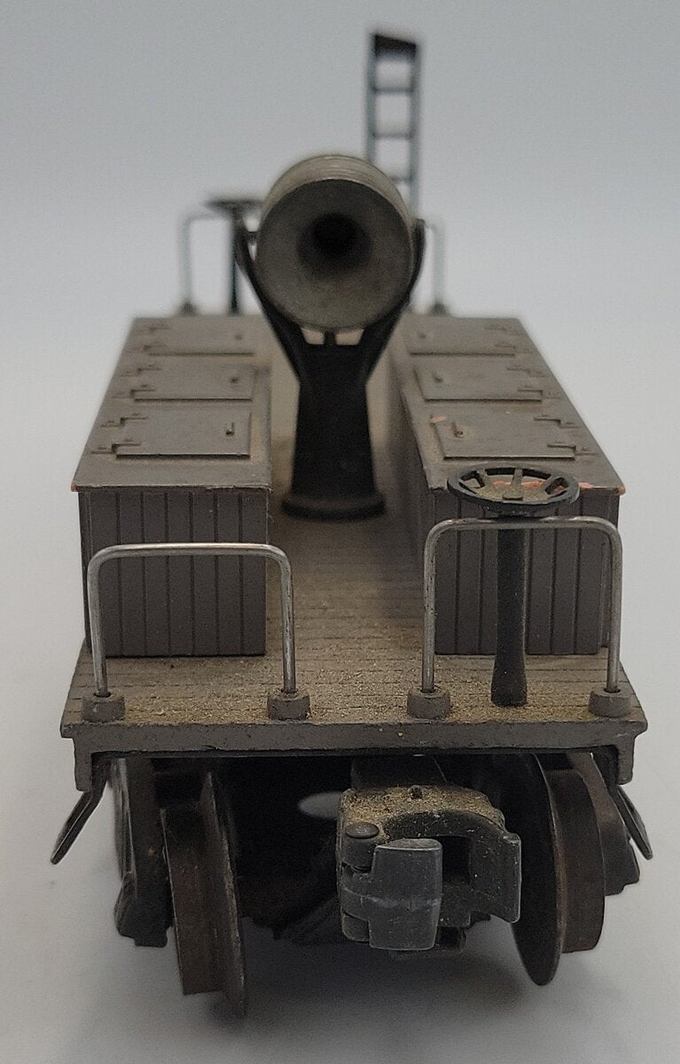 Lionel 2419-2 Diecast Gray Wrecker Caboose Frame w/ Operating Coupler Trucks