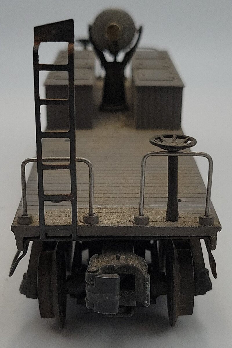 Lionel 2419-2 Diecast Gray Wrecker Caboose Frame w/ Operating Coupler Trucks