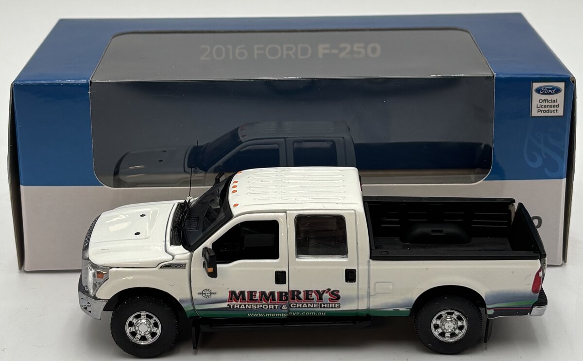 Sword Models SW1200-RHD-MEM 1:50 Membrey's Transport & Crane Ford F250 Pickup