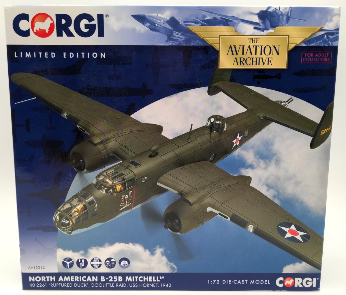 Corgi AA35312 1:72 North American B-25B Mitchell