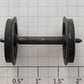 Lionel 700E-211X Trailing Truck Solid Rear Wheel Set w/ Silver Painted Wall