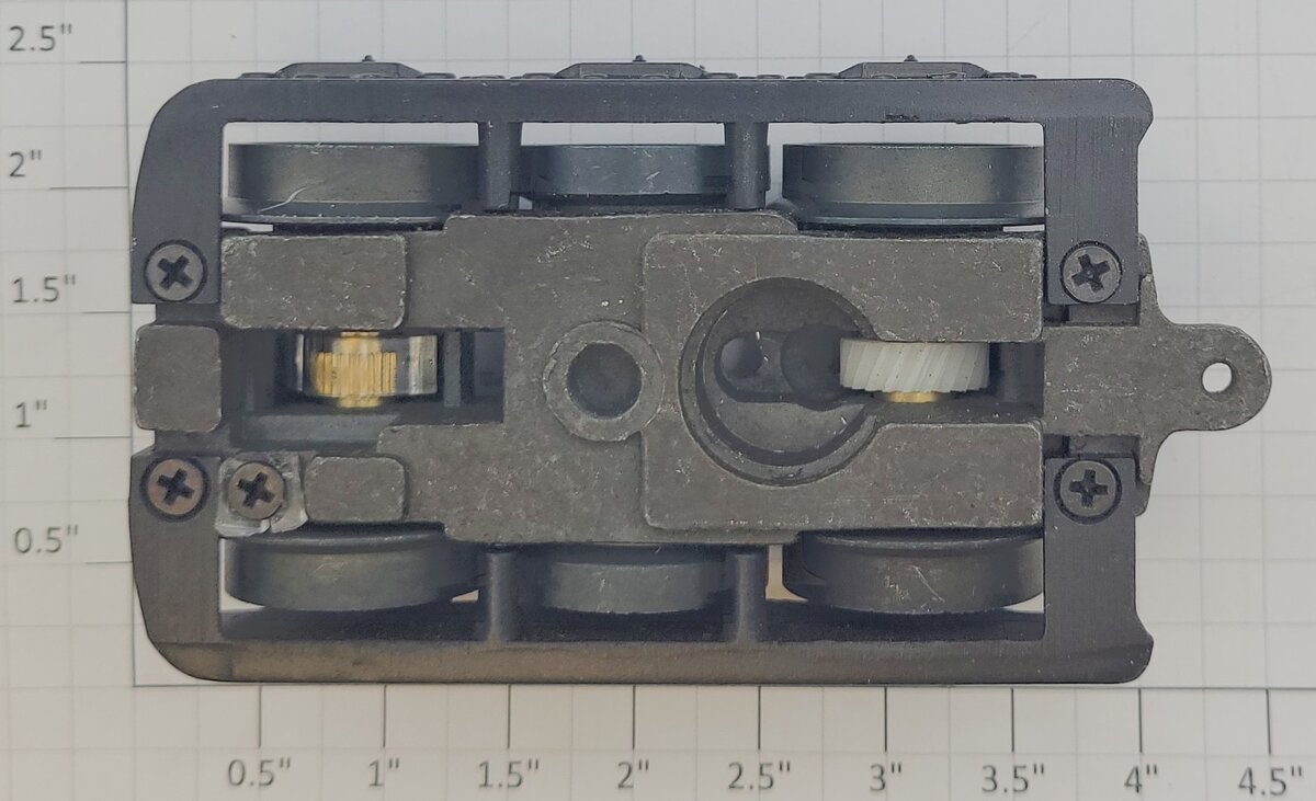Lionel 18316-25 Black Diecast GG-1 6-Wheel Motor Truck