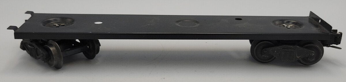 Lionel 6464-9 O Gauge Boxcar Frame w/ 2 Holes & 479-2 Operating Coupler Trucks