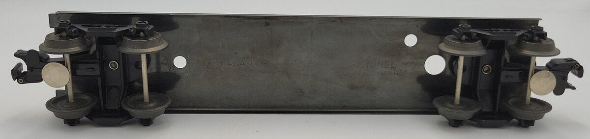 Lionel 6464-9 O Gauge Black 3 Hole Boxcar Frame w/ 9150 Operating Coupler Trucks