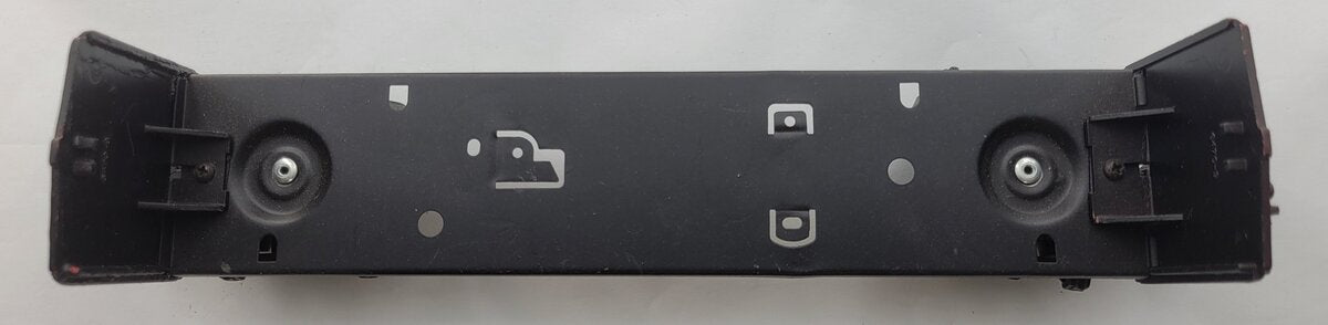 Lionel 6470-14 Repainted Black Exploding Boxcar Frame with Trucks and Ends