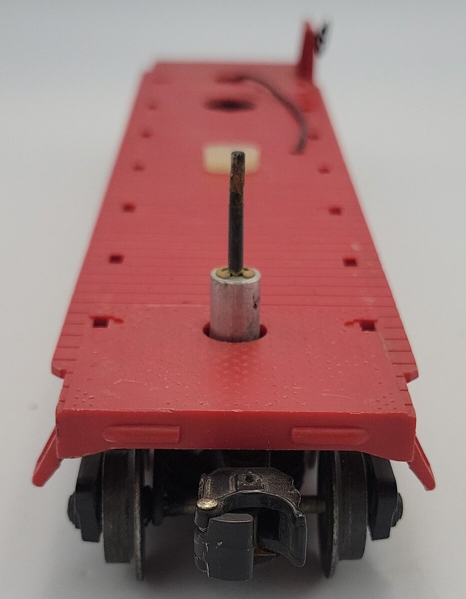 Lionel 3540-1 O Gauge Operating Radar Flatcar Frame w/ Operating Coupler Trucks