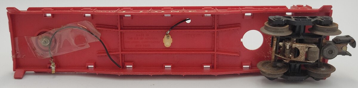 Lionel 3540-1 Operating Radar Flatcar Frame w/ Operating Coupler Truck