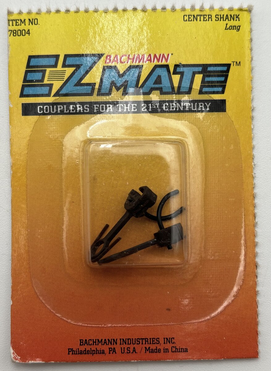 Bachmann 78004 HO E-Z Mate Long Center Shank Coupler