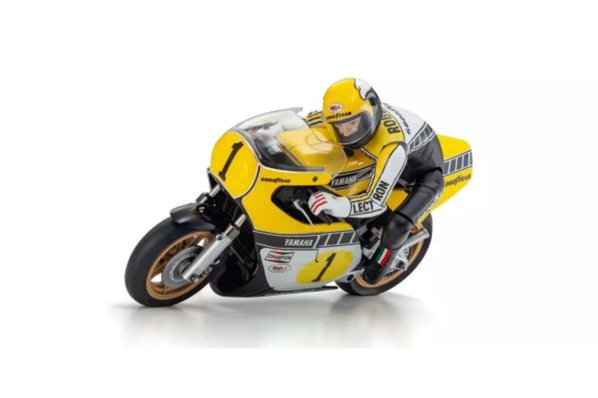 Kyosho 34936T1 1:8 Hanging On Racer Yamaha YZR500 1978 EP Motorcycle Kit