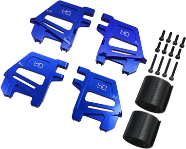 Hot Racing XMX126M06 Traxxas Mini Maxx Tall Battery Flex Strap Hold-Down Set