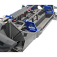 Hot Racing XMX126M06 Traxxas Mini Maxx Tall Battery Flex Strap Hold-Down Set