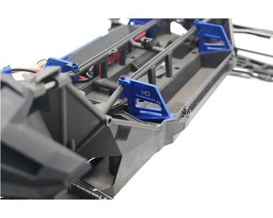 Hot Racing XMX126M06 Traxxas Mini Maxx Tall Battery Flex Strap Hold-Down Set