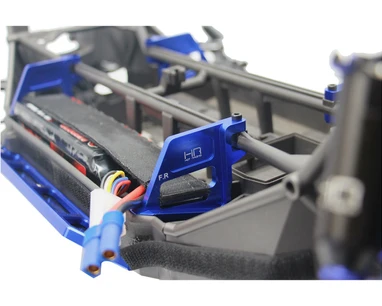 Hot Racing XMX126M06 Traxxas Mini Maxx Tall Battery Flex Strap Hold-Down Set