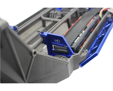 Hot Racing XMX126M06 Traxxas Mini Maxx Tall Battery Flex Strap Hold-Down Set