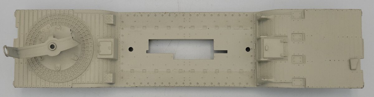 Lionel 6520-02 O Gauge Searchlight / Generator Car Frame w/ Light Stand & Steps