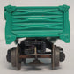 Lionel 6112-86 O Gauge Green Gondola with Trucks & One Broken Coupler #6142