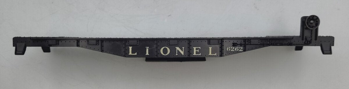 Lionel 6424-11 Black Plastic Flatcar Frame with Steps and Brake Wheel #6262