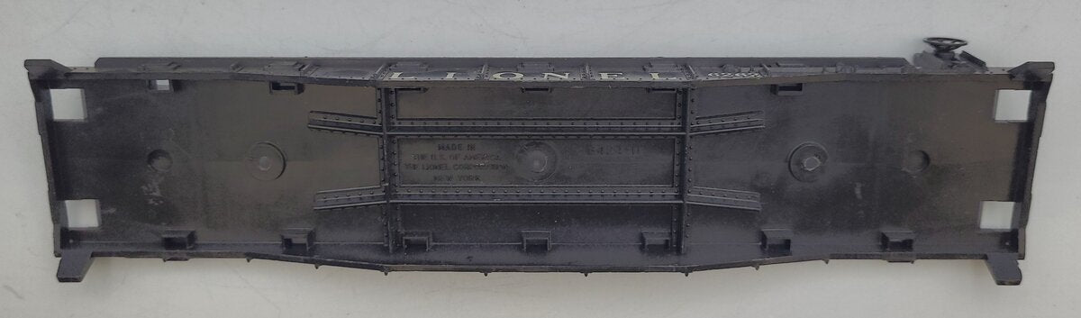 Lionel 6424-11 Black Plastic Flatcar Frame with Steps and Brake Wheel #6262