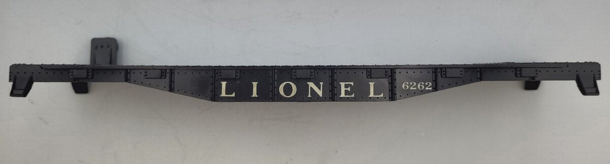Lionel 6424-11 Black Plastic Flatcar Frame with Steps and Brake Wheel #6262