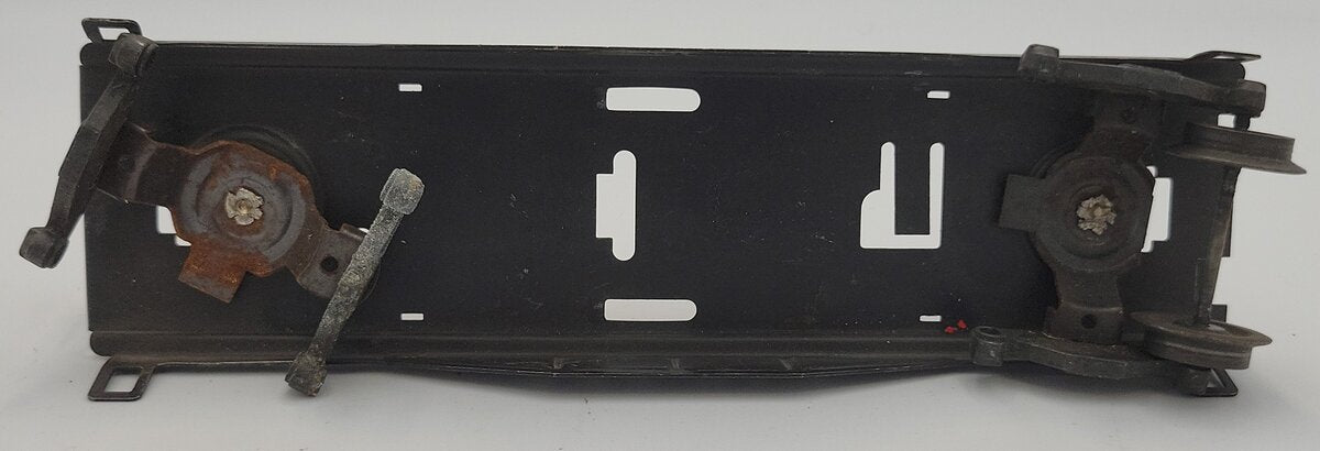 Lionel 6119-4 O Gauge Black Metal Caboose Frame with Truck Frames