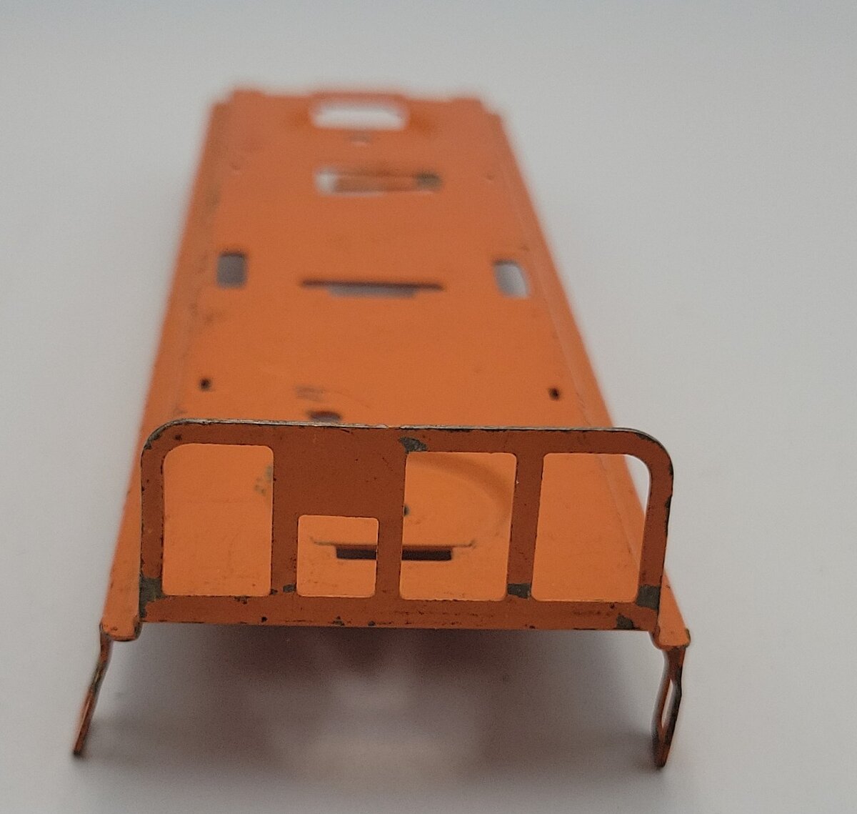 Lionel 6119-4 O Gauge Metal Orange Caboose Frame