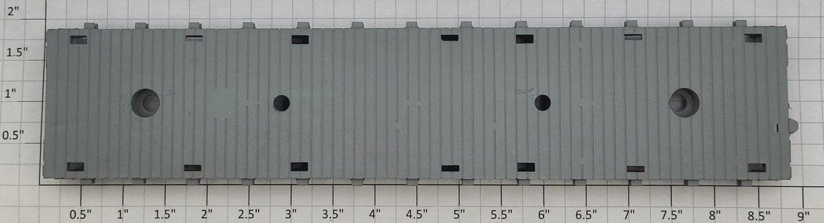 American Flyer PA16D287-1 Light Gray Plastic Flat Car Frame