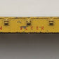American Flyer PA9952  "American Flyer Circus" Yellow Diecast Flatcar Incomplete
