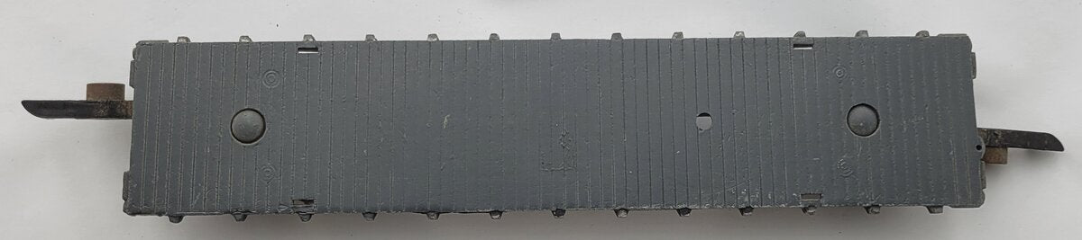 American Flyer PA9952 Dark Gray Diecast C & N W.R.Y. Flat Car Frame w/Trucks