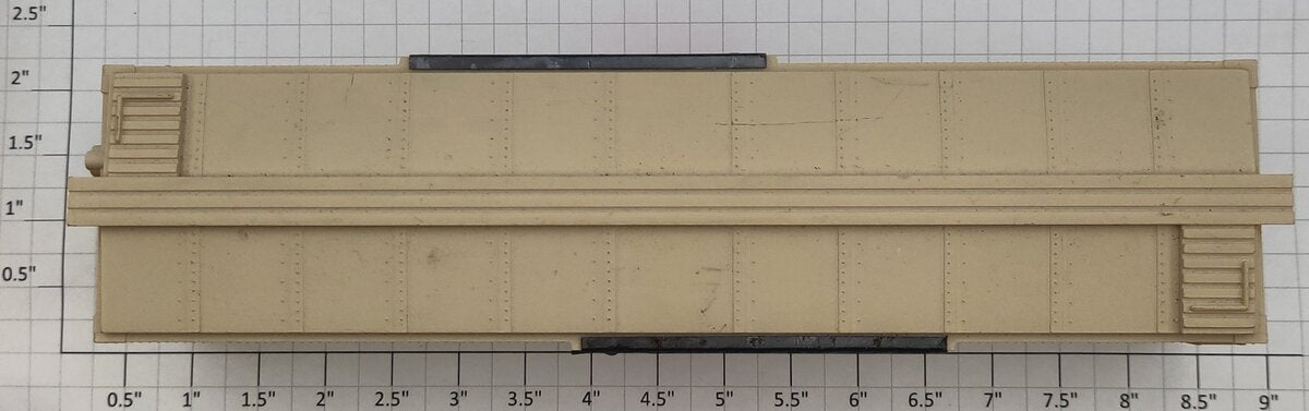 American Flyer PA14C076A Brown and Red Seaboard Coastline Box Car Shell #48306