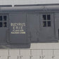 Lionel 2460-2 O Gauge Black Bucyrus Erie Crane Cab with Closed Smokestack Hole