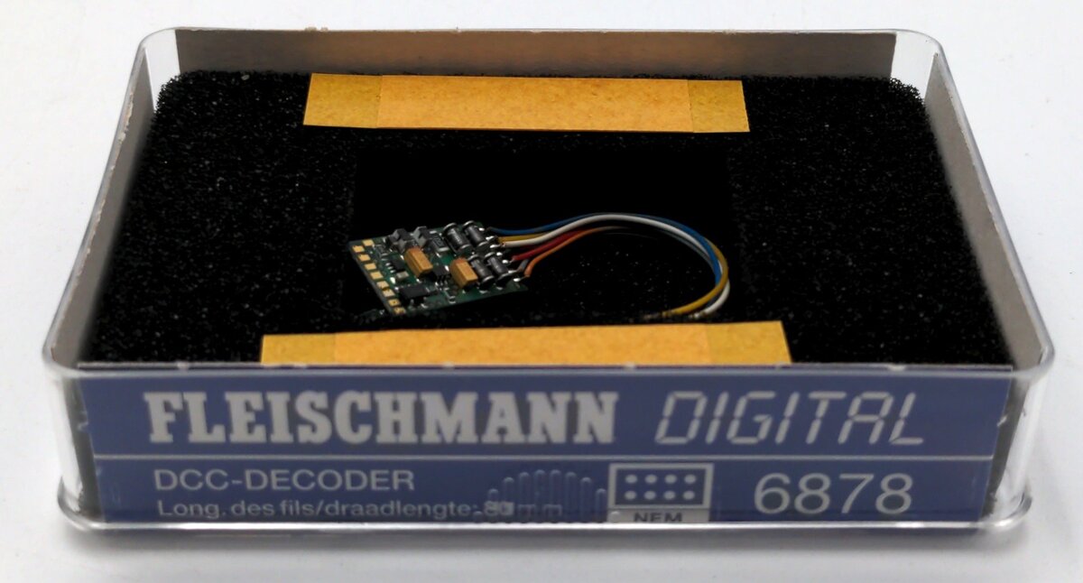 Fleischmann 6878 HO Scale 8 Pin Locomotive DCC Decoder