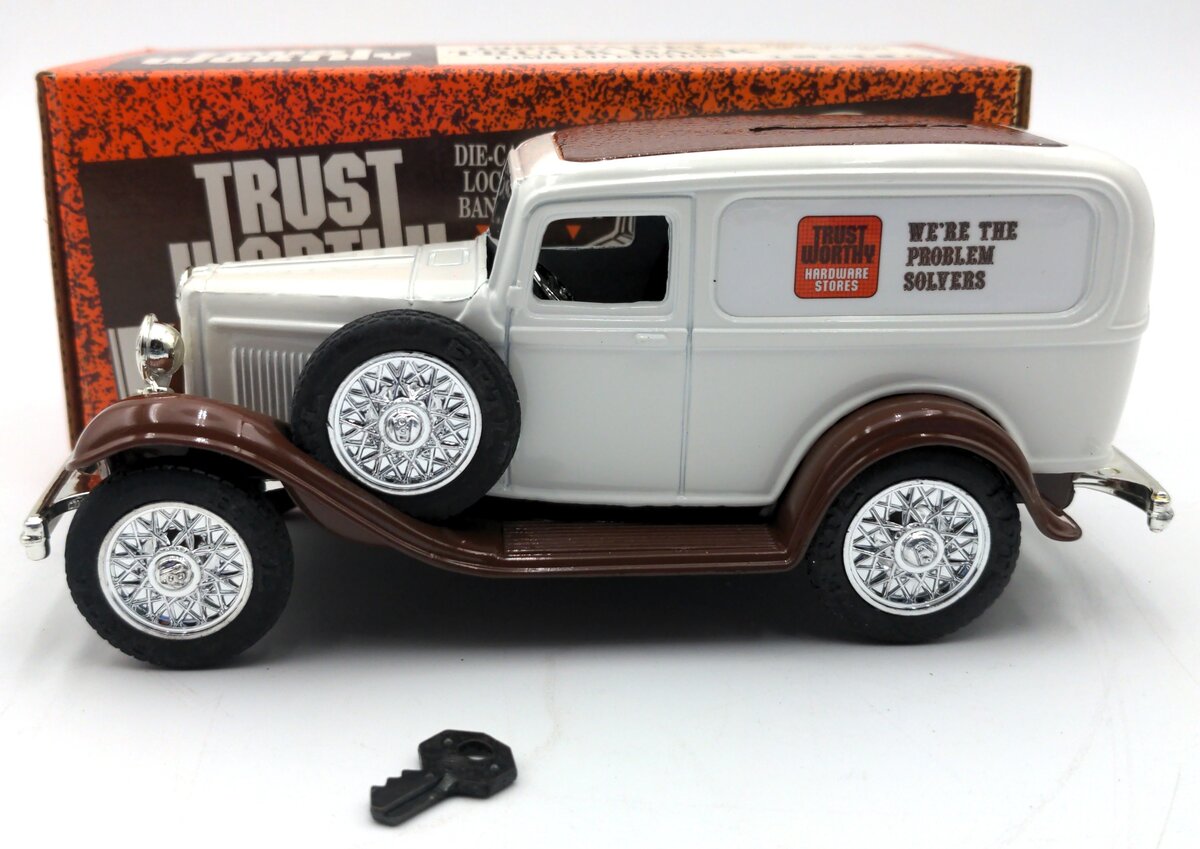 Ertl 9100 1:25 Scale Diecast Trust Worthy 1932 Panel Truck Bank
