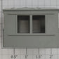 Lionel 6900-25 Light Gray Unpainted Caboose Cupola Shell