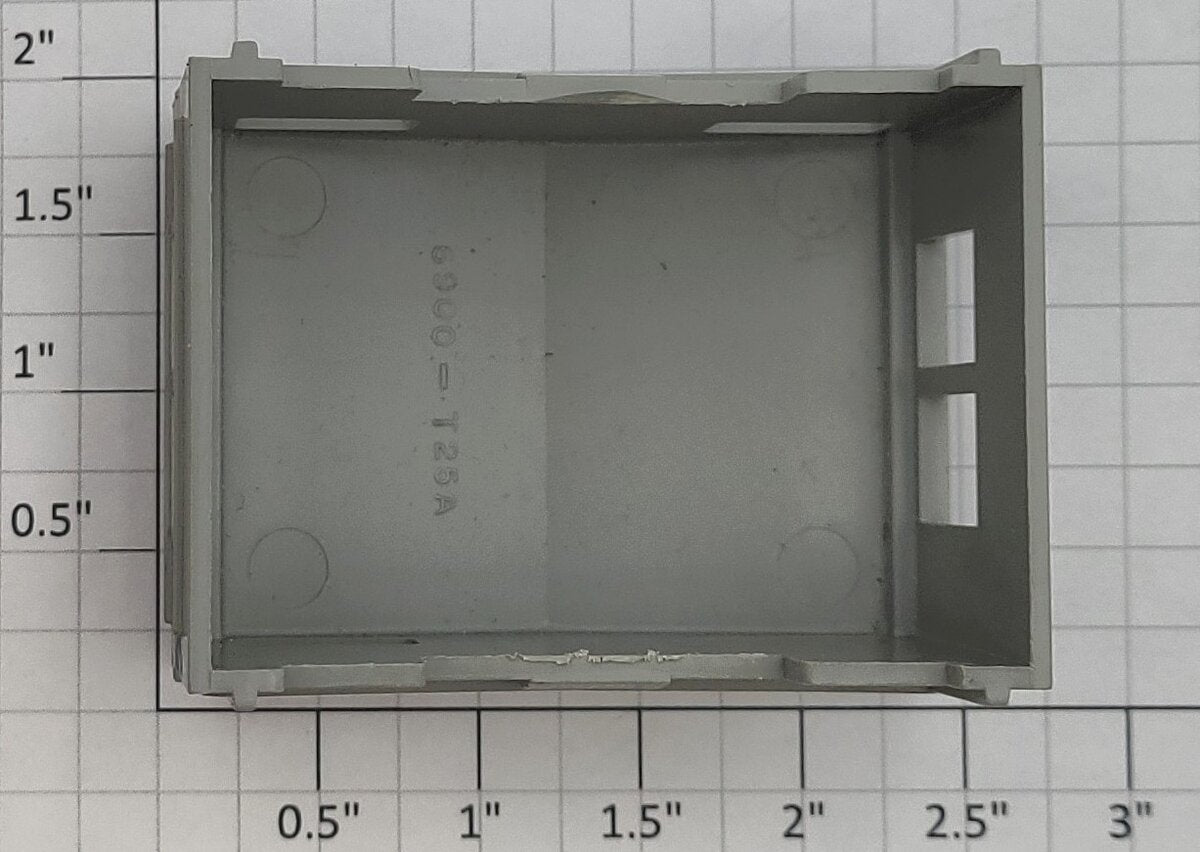 Lionel 6900-25 Light Gray Unpainted Caboose Cupola Shell