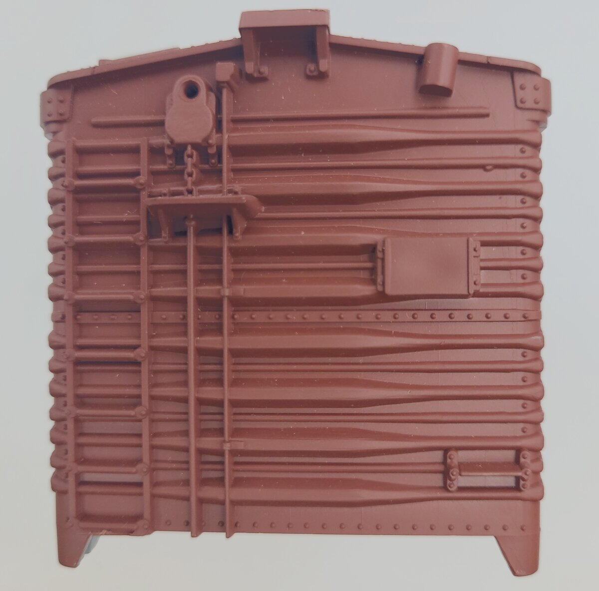 Lionel 19651-2 Gray ATSF Illuminated Tool Car Body Shell with Brown Roof #19651