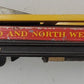 American Flyer 715-1 S Scale Unloader Ramp Car w/ Black Frame & Magnetic Coupler