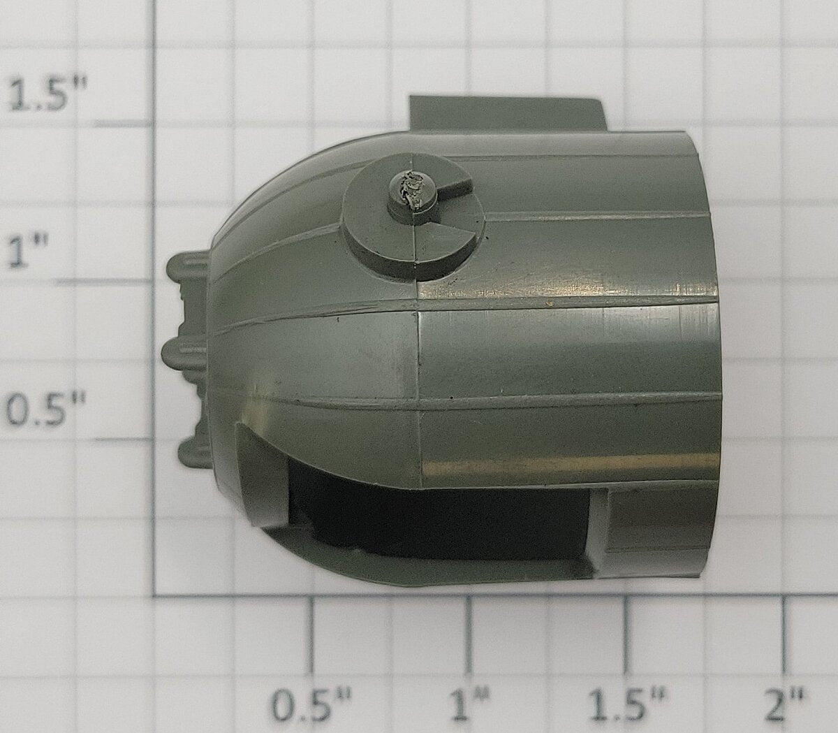 Lionel 6526-52 O Gauge Olive Green Plastic Searchlight Housing