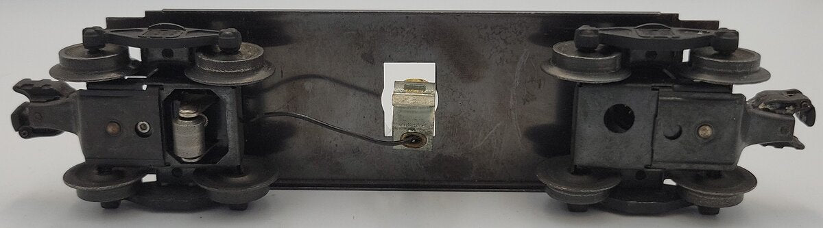 Lionel 6417-9 O Gauge Lighted Porthole Caboose Frame w/ Operating Coupler Trucks